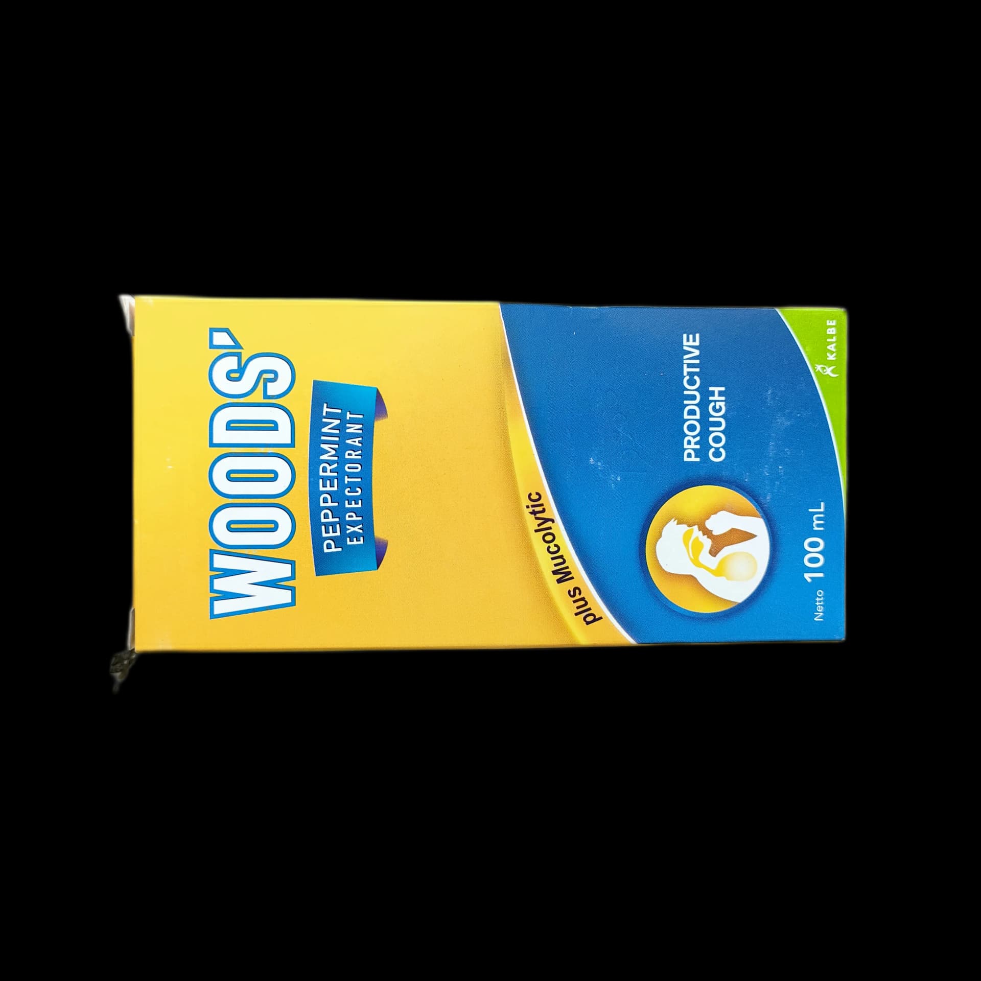 Woods' Peppermint Expectorant Bromhexine HCl 4mg + Guaiphenesin 100mg per 5ml