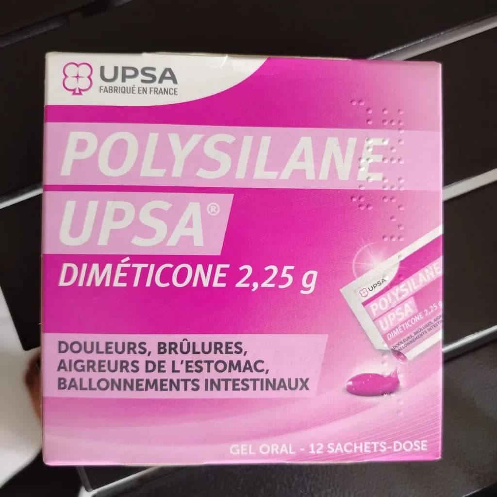 Polysilane UPSA Dimeticone 2.25 g per 15 g sachet-dose