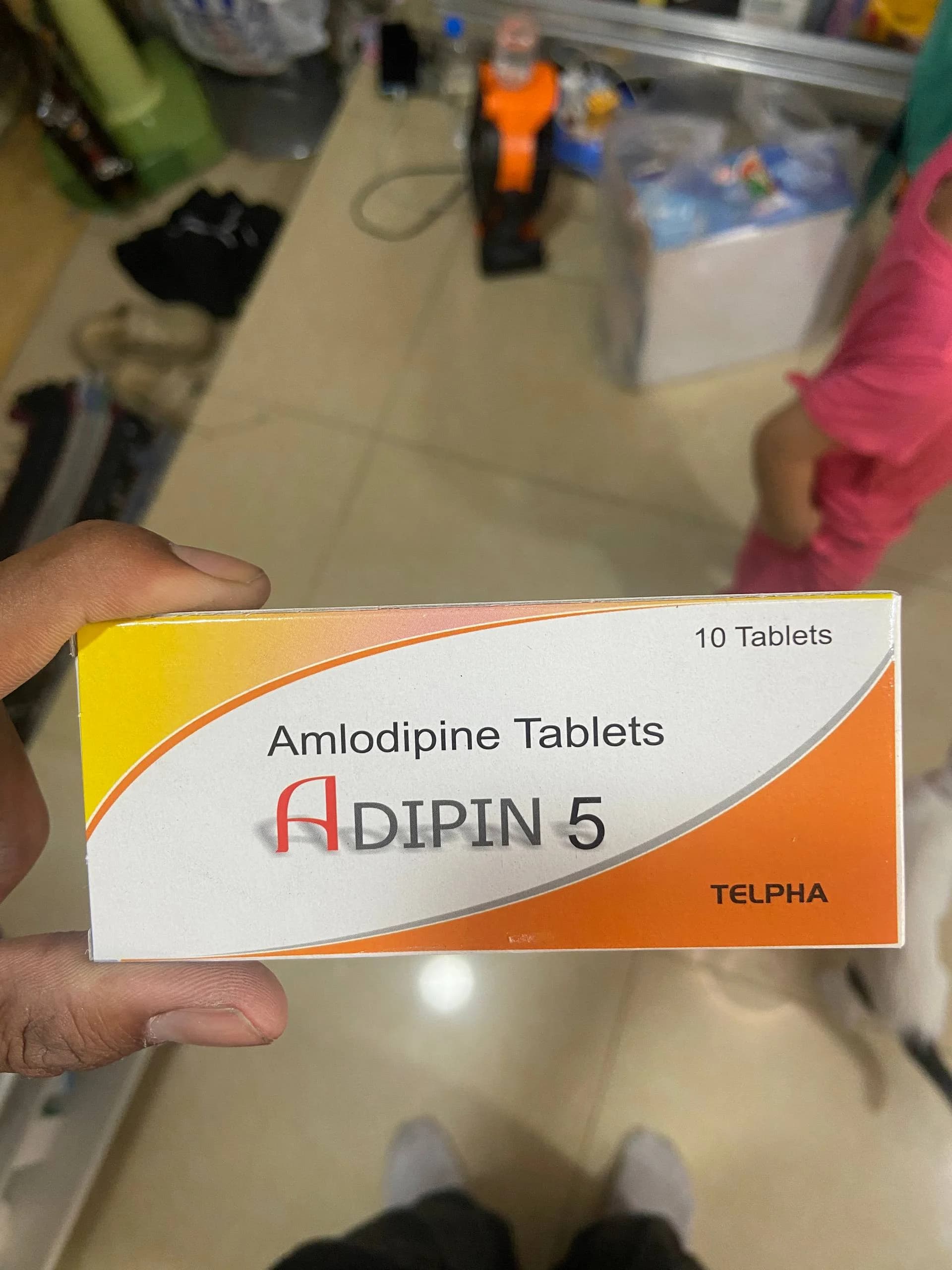 ADIPIN 5 Amlodipine 5mg