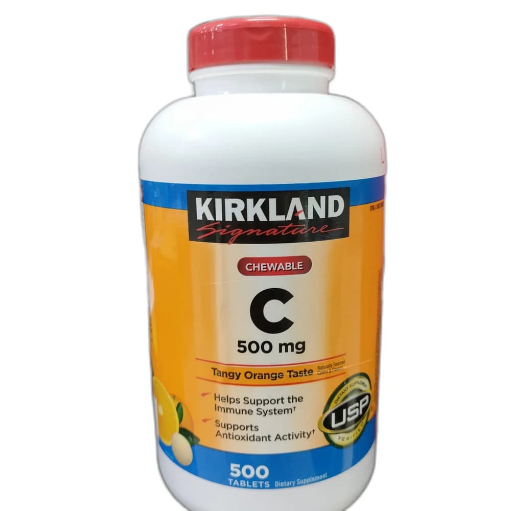 Kirkland Signature Chewable Vitamin C 500 mg