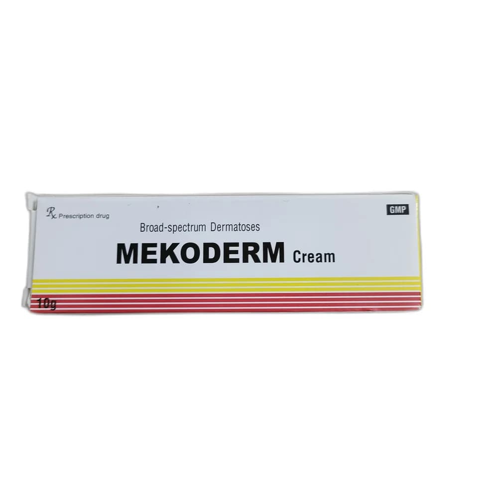 Mekoderm Econazole 10 mg / Triamcinolone 1 mg / Gentamicin 1 mg per g