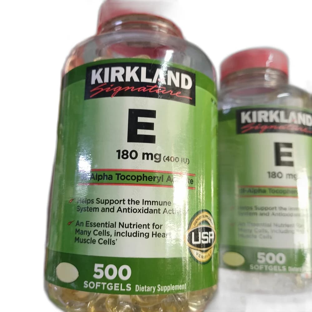 Kirkland Signature Vitamin E 180 mg (400 IU)