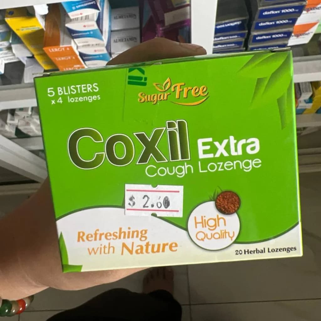 Coxil Extra Cough Lozenge Not available