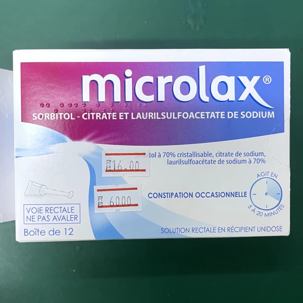 Microlax Not available