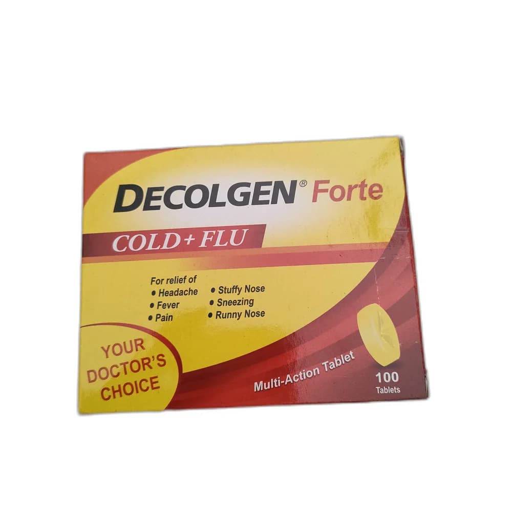 Decolgen Forte 500 mg / 25 mg / 2 mg