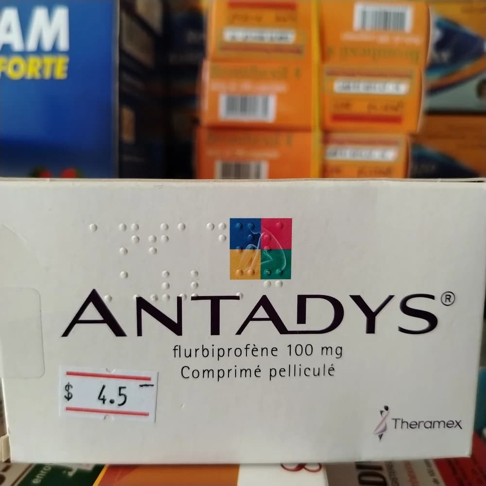 Antadys Flurbiprofen 100 mg per film-coated tablet