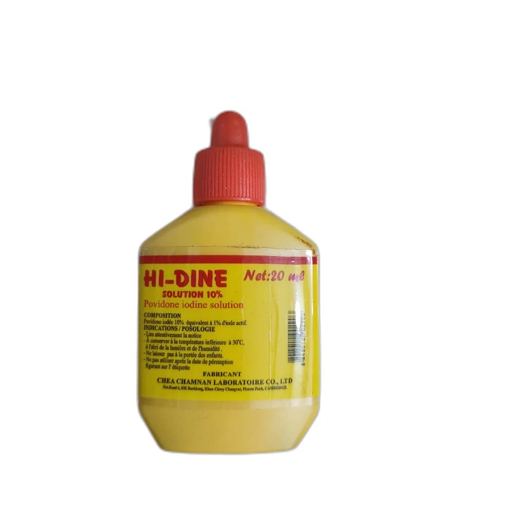 Hi-Dine Solution 10% 10% (1% active iodine)