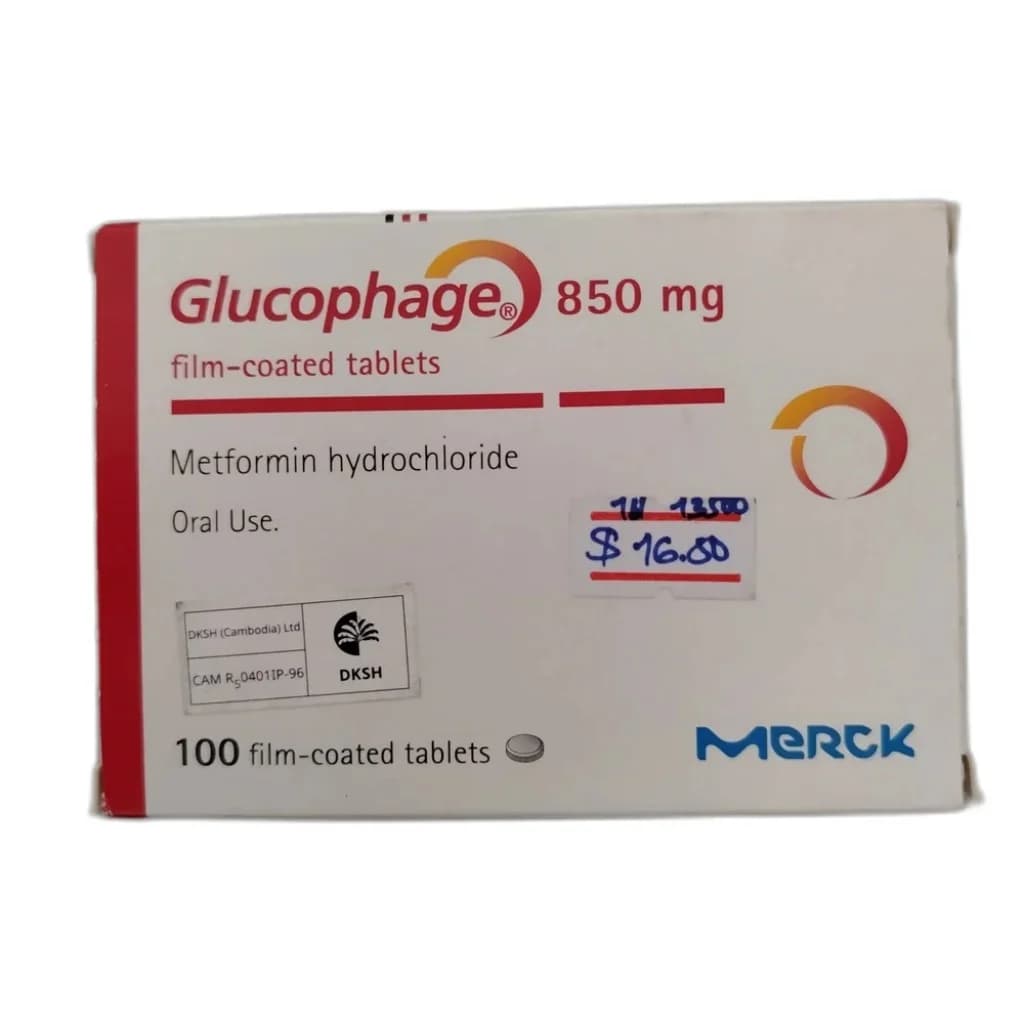 Glucophage 850 mg