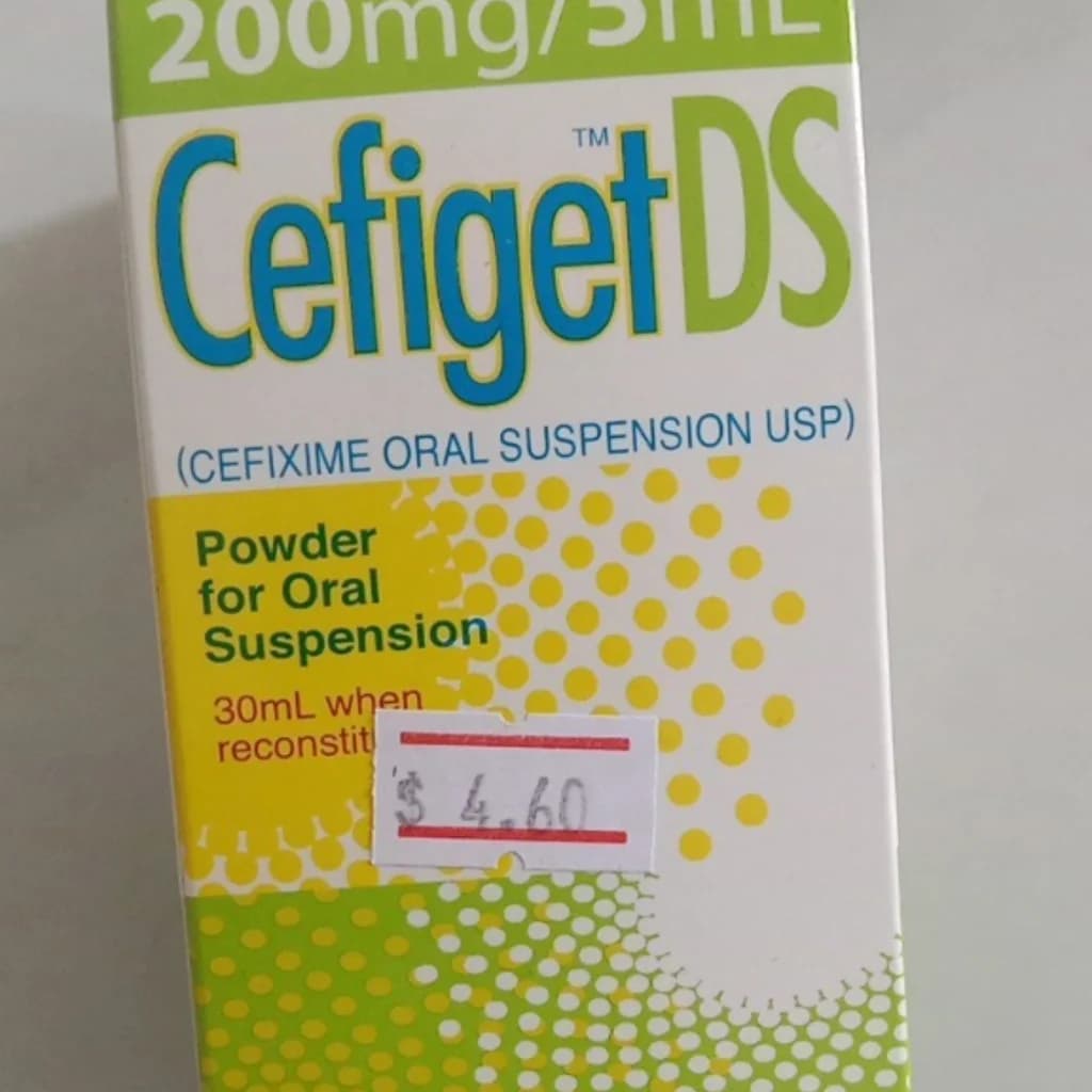 Cefiget DS 200mg/5mL