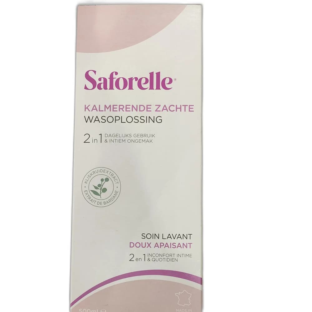 Saforelle Soin Lavant Doux Apaisant 500 ml