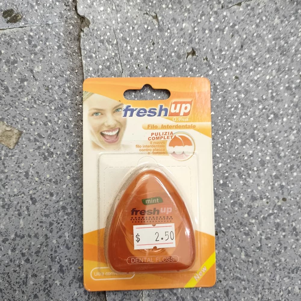 Fresh Up Dental Floss (Mint) Refillable spool of dental floss