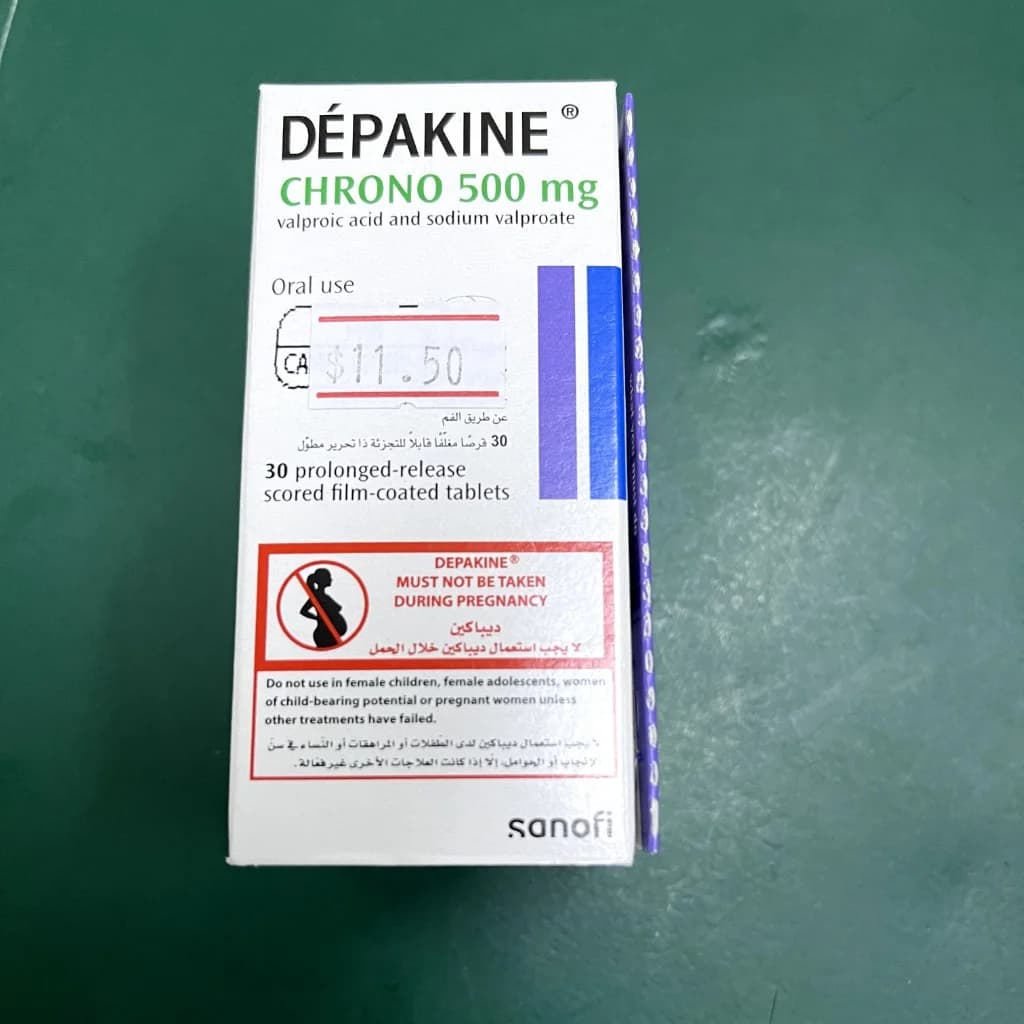 Dépakine Chrono 500mg