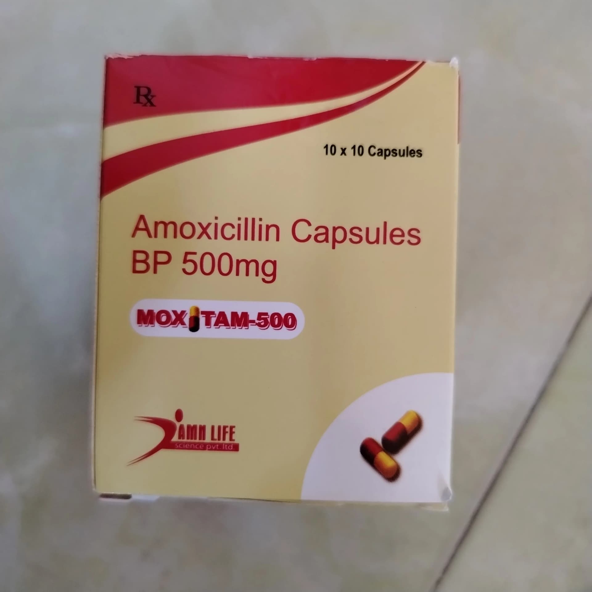 Moxitam-500 500mg