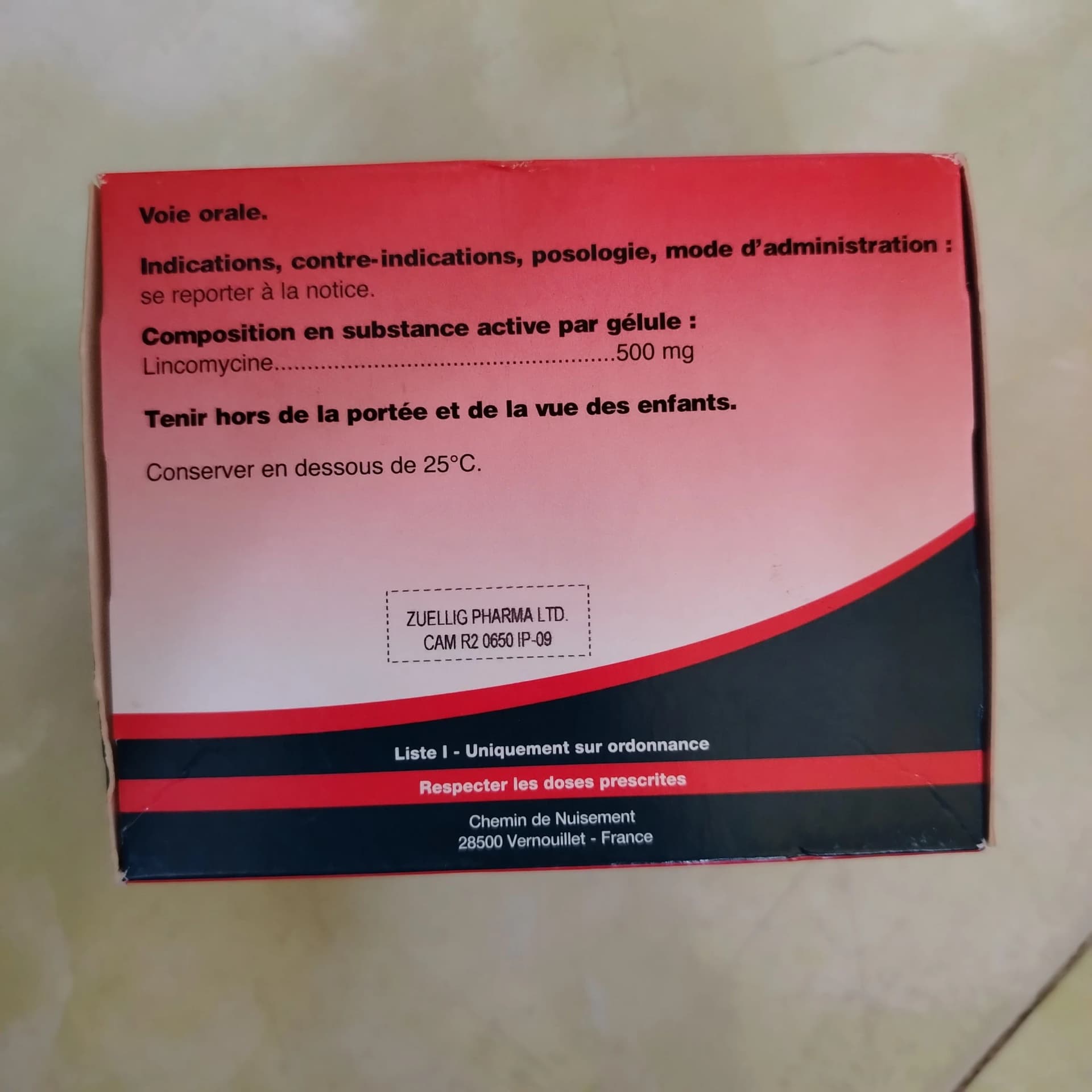 Lincomycine Bailly-Creat 500 mg