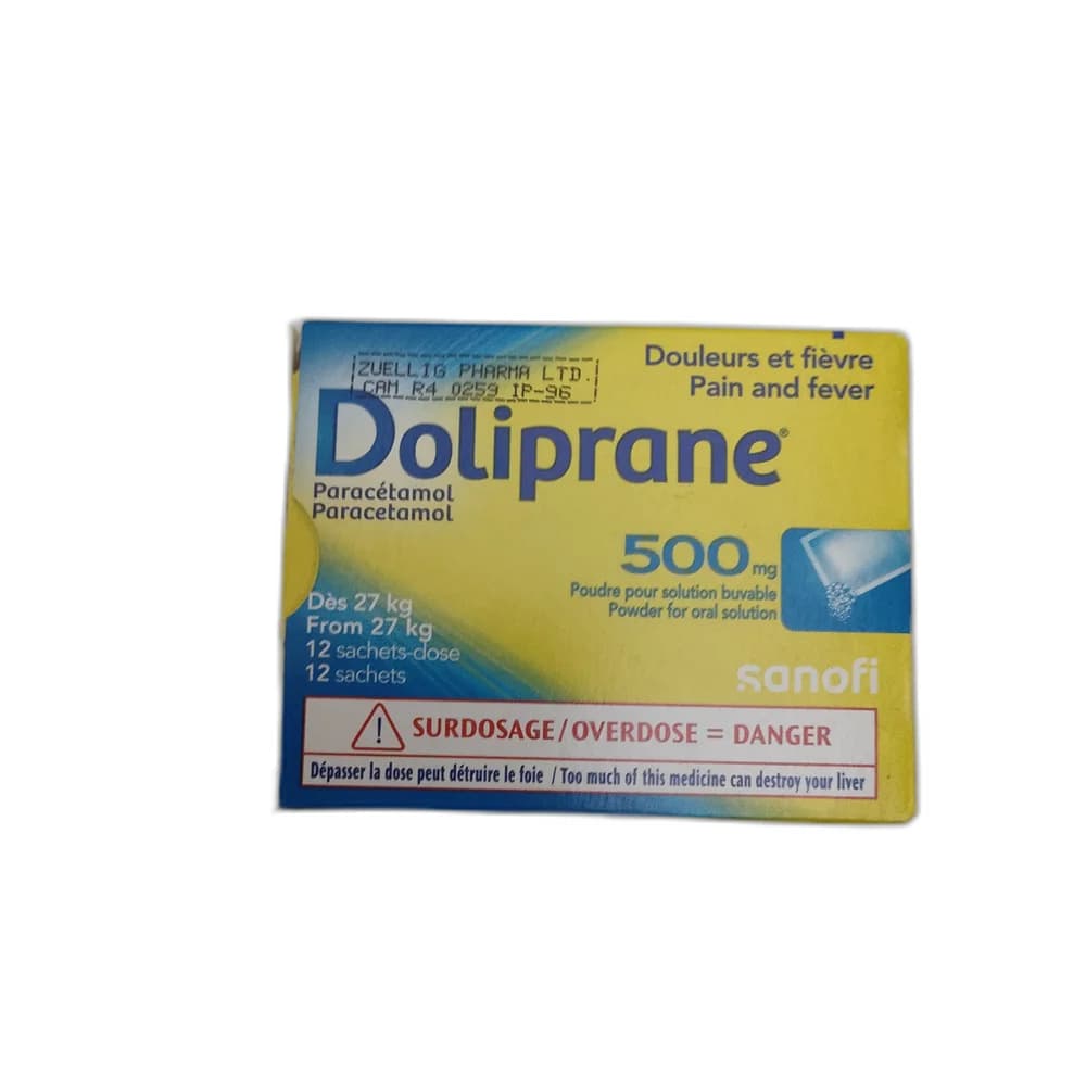 Doliprane 500 mg