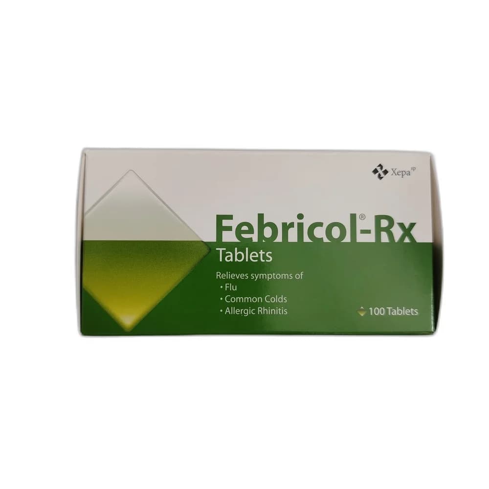 Febricol-Rx 500 mg / 5 mg / 2 mg