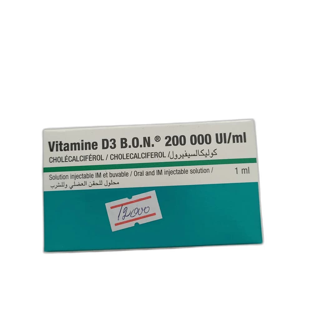 Vitamine D3 B.O.N. 200 000 UI/ml