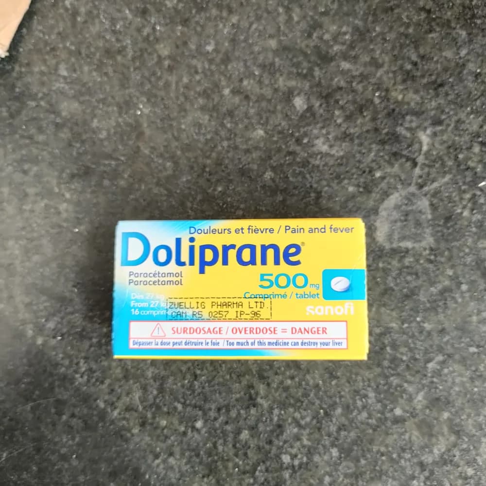 Doliprane 500 mg