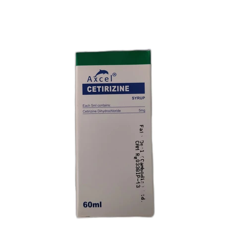 Axcel Cetirizine 5 mg / 5 mL