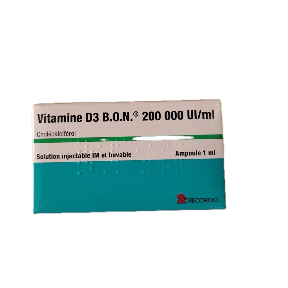 Vitamine D3 B.O.N. 200,000 IU/ml (1 ml ampoule)