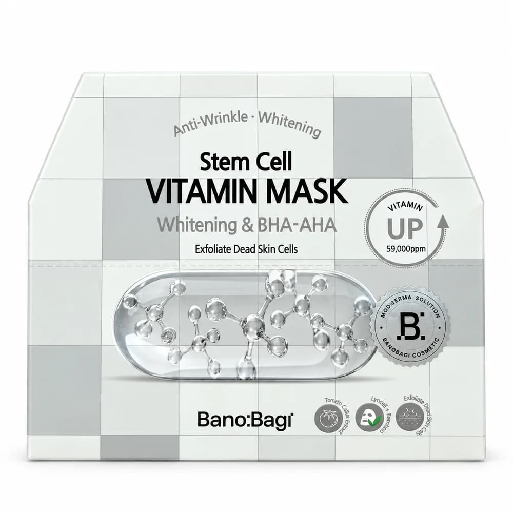 BANOBAGI Stem Cell Vitamin Mask Whitening & BHA-AHA 30 g