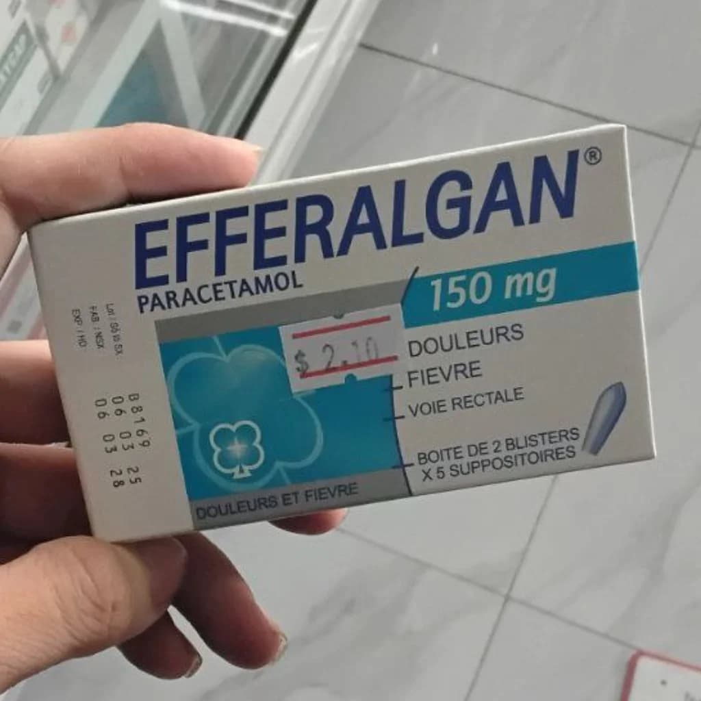 EFFERALGAN 150 mg