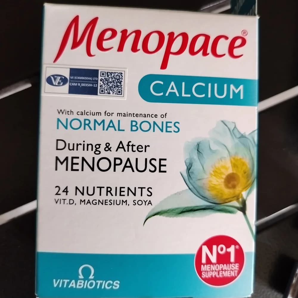 Menopace Calcium 700 mg calcium per 2 tablets