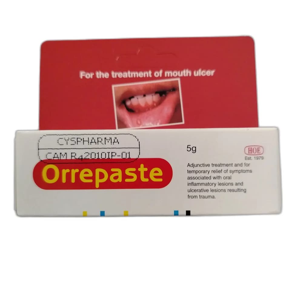 Orrepaste 0.1% w/w