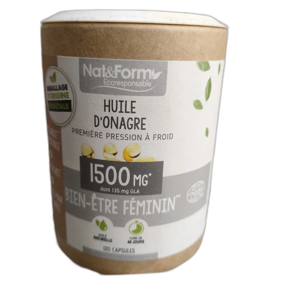 Huile d'Onagre 1500 mg