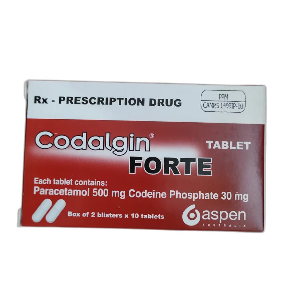 Codalgin Forte Paracetamol 500 mg / Codeine phosphate 30 mg