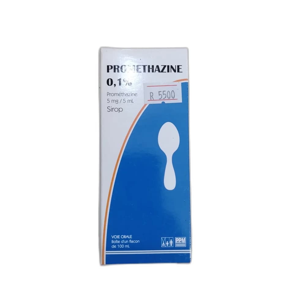 Promethazine 0.1% P.P.M 5 mg / 5 ml
