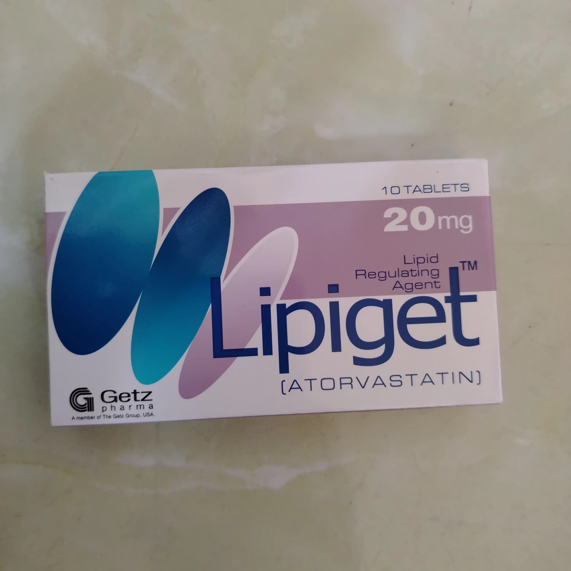 Lipiget 20 mg