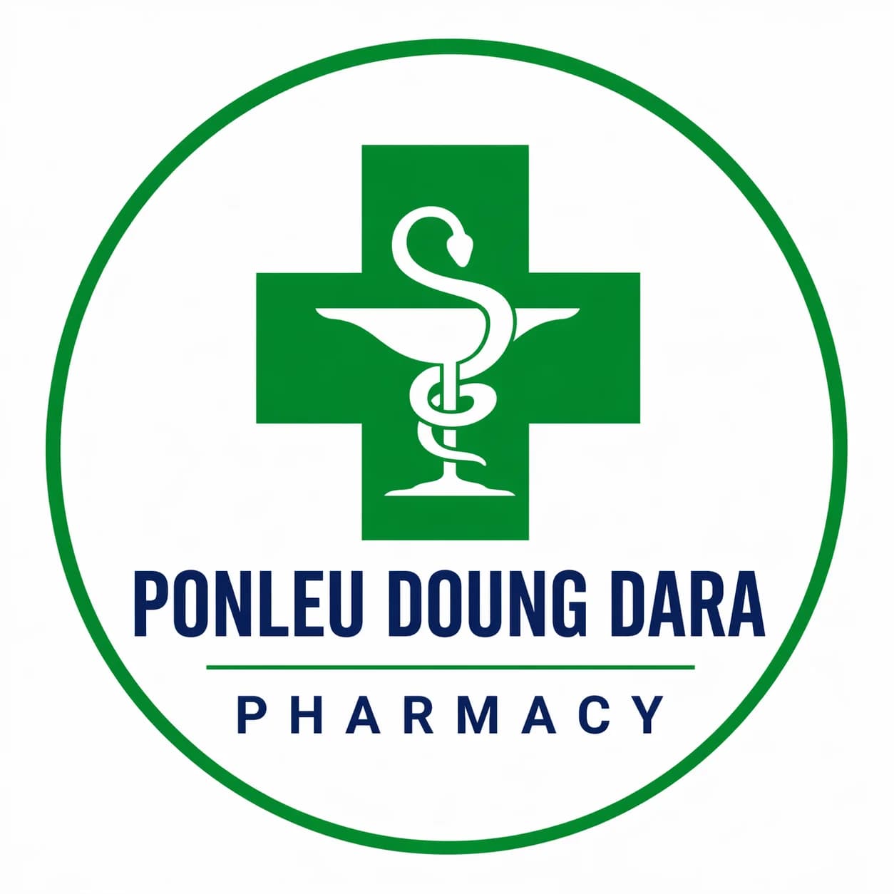 PONLEU DOUNG DARA PHARMACY pharmacy logo