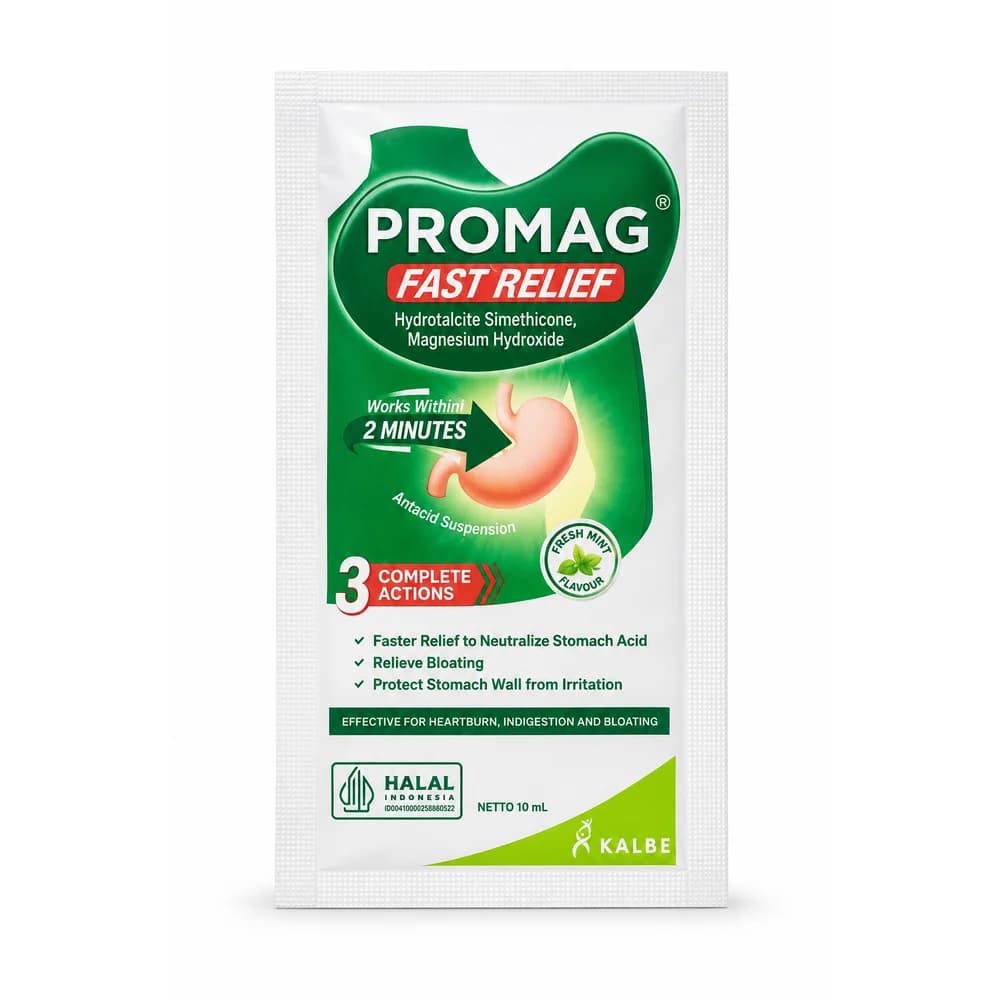 Promag Fast Relief Antacid suspension