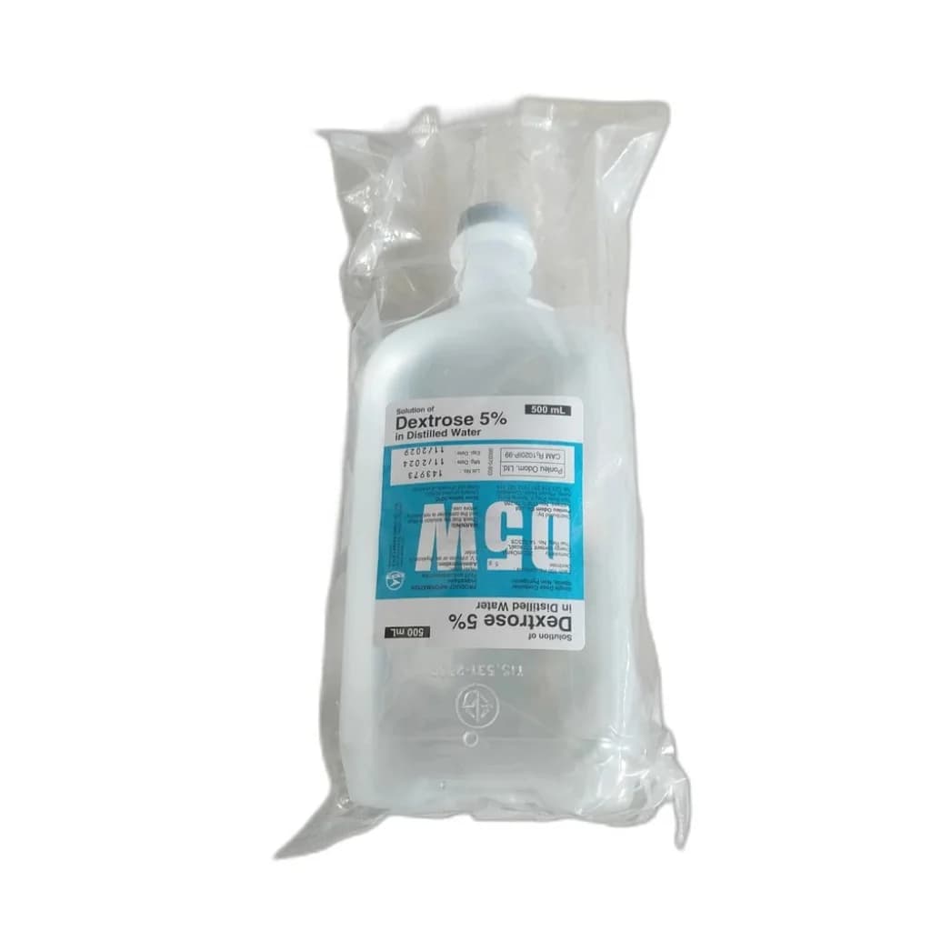 D5W 5%, 500 mL