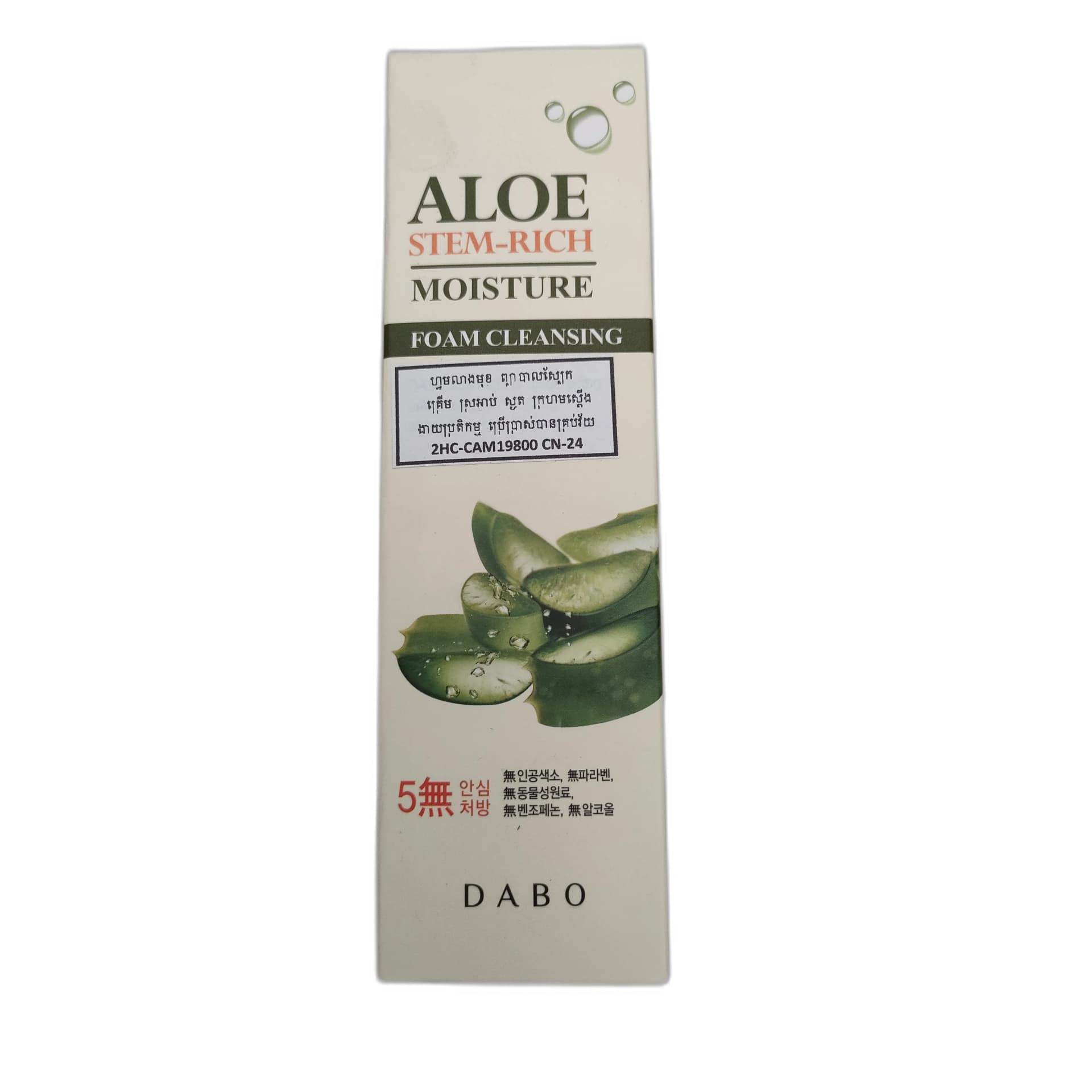 DABO Aloe Stem-Rich Moisture Foam Cleansing 100 ml