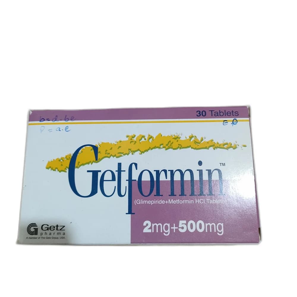 Getformin 2 mg / 500 mg