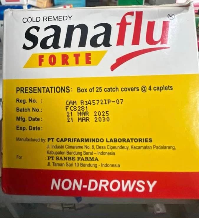 sanaflu FORTE N/A