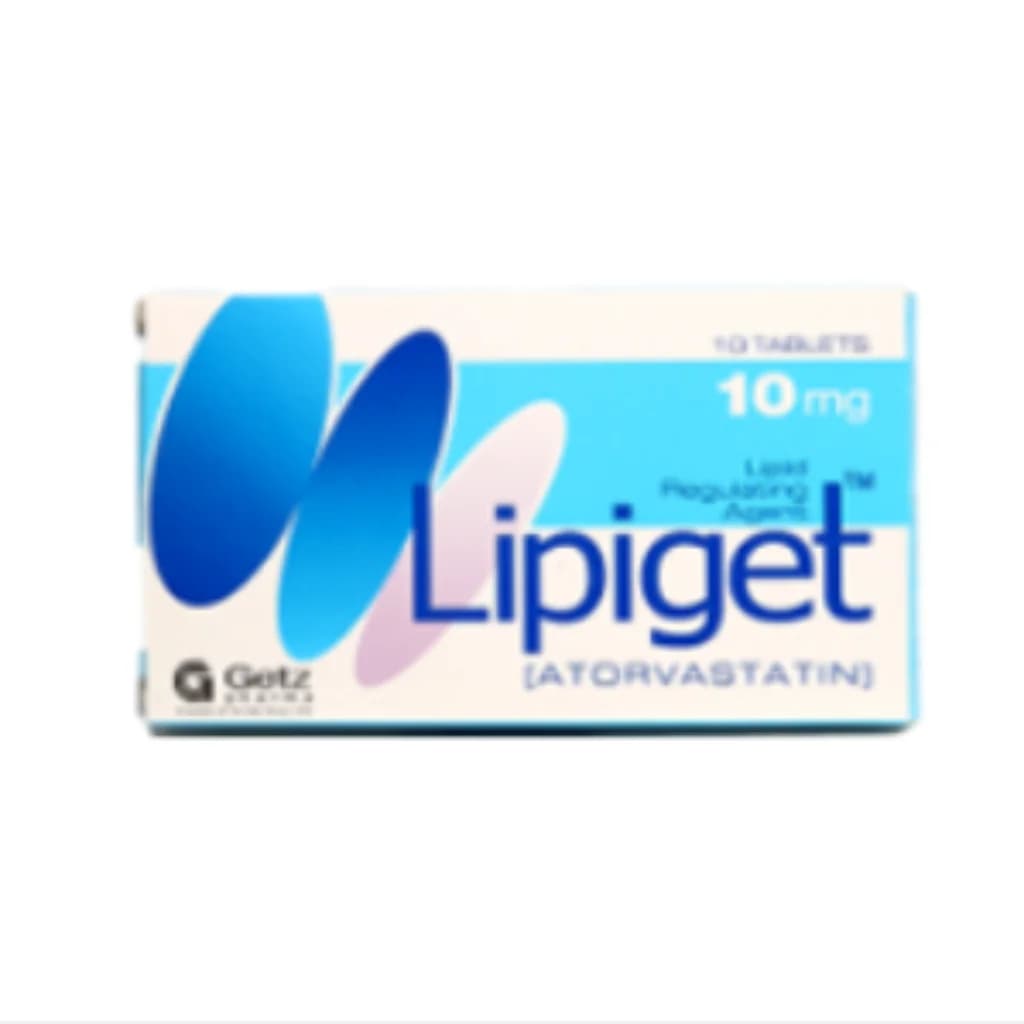 Lipiget 10mg (Atorvastatin) 10mg
