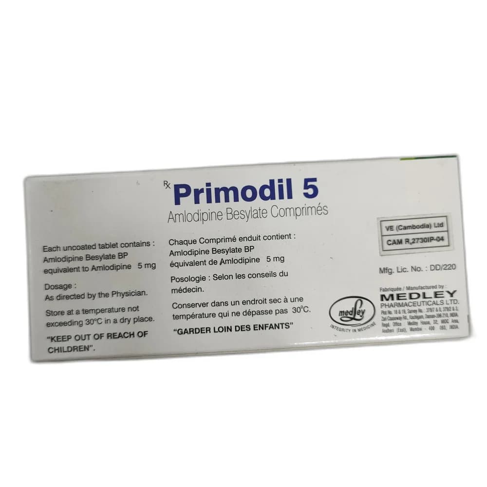 Primodil 5 mg