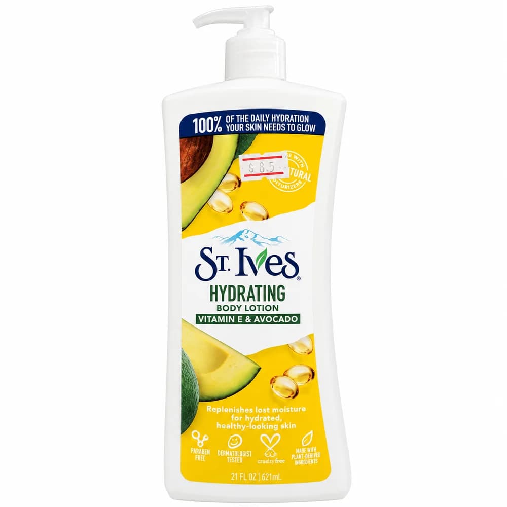St. Ives Hydrating Body Lotion Vitamin E & Avocado 621 ml