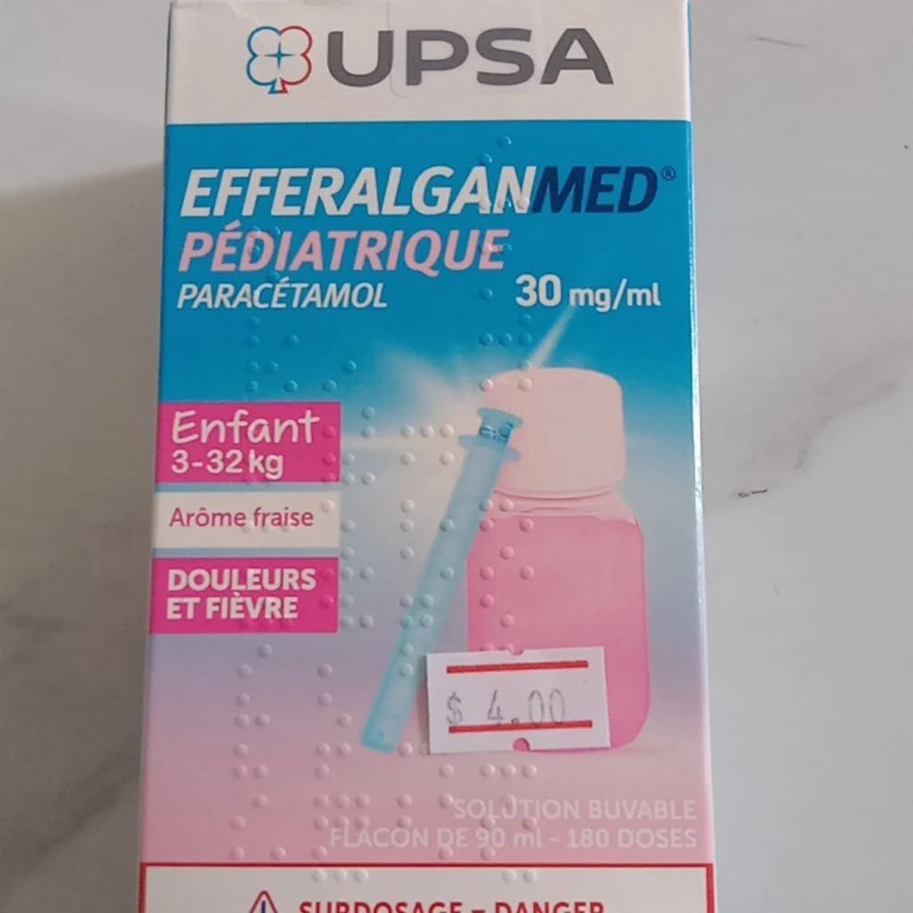 Efferalganmed Pédiatrique 30 mg/ml