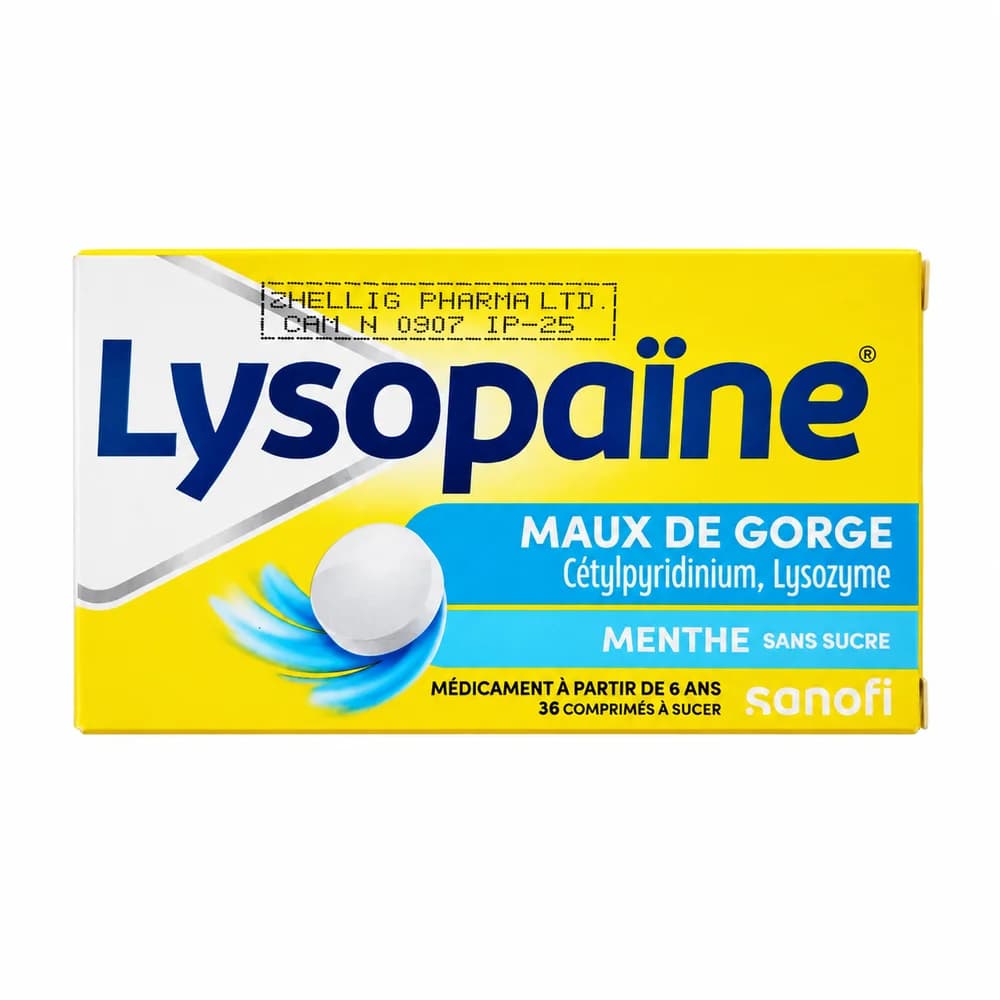 Lysopaïne 1.5 mg / 520000 FIP-units