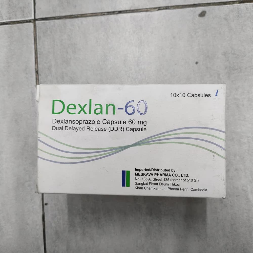 Dexlan-60 Dexlansoprazole 60 mg per capsule