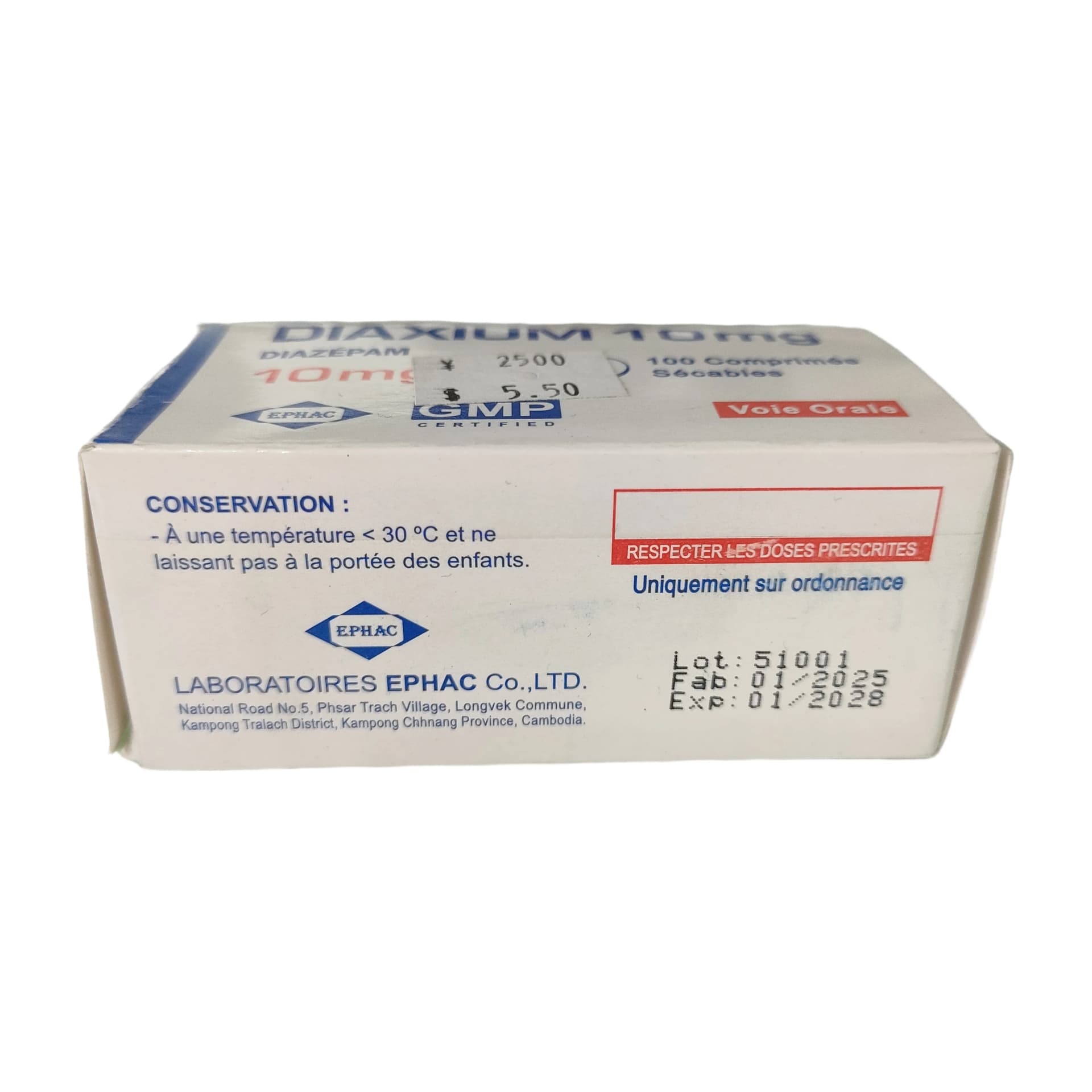 Diaxium 10mg