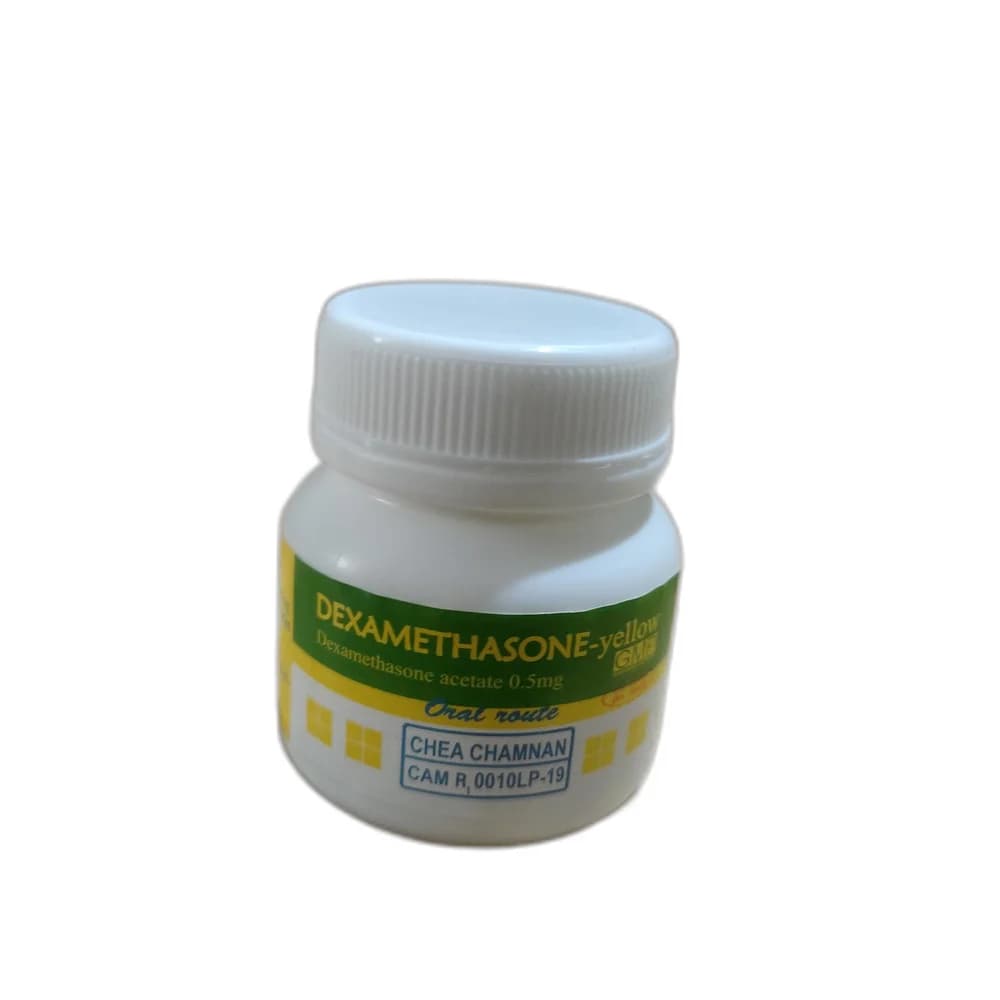 Dexamethasone-Yellow 0.5 mg