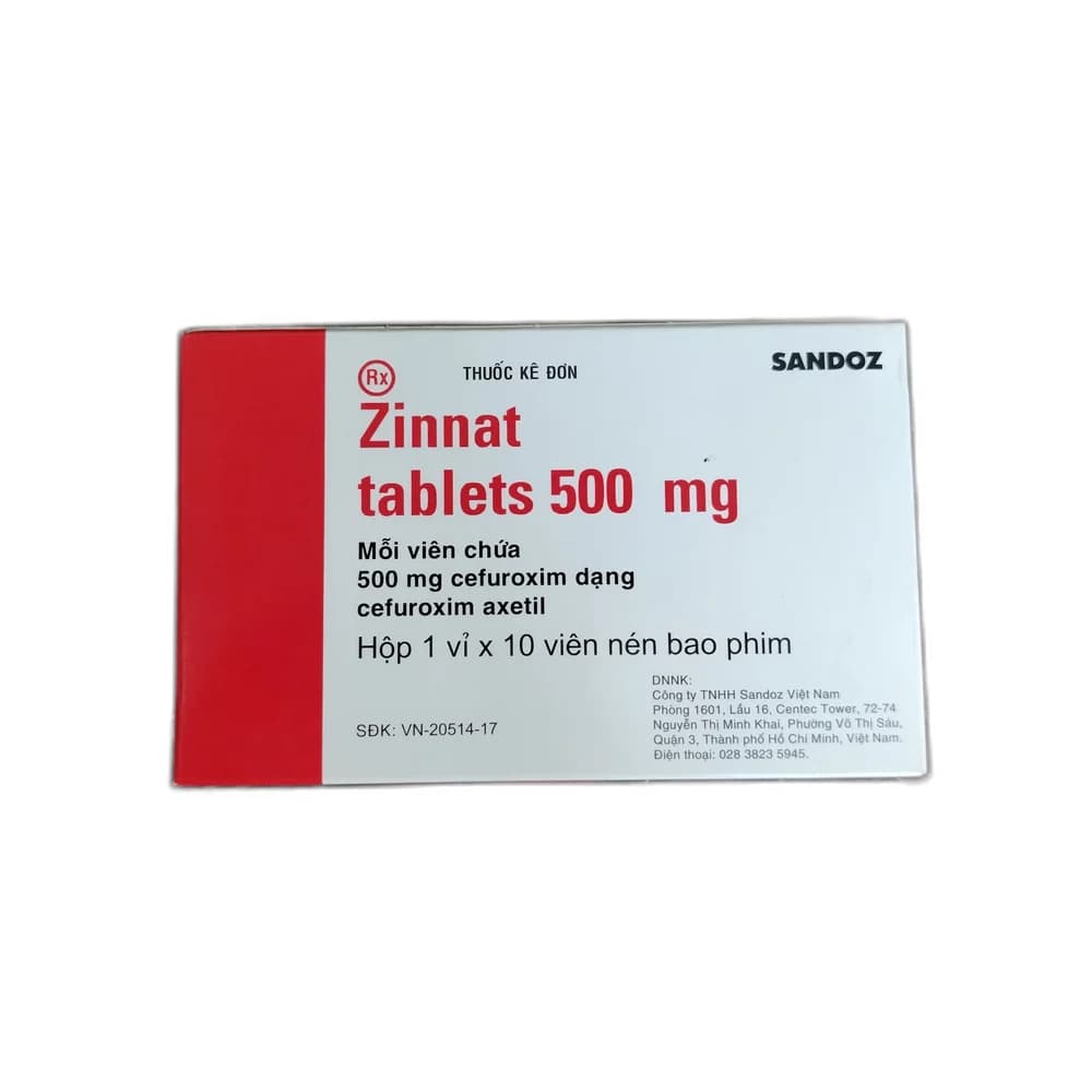 Zinnat 500mg