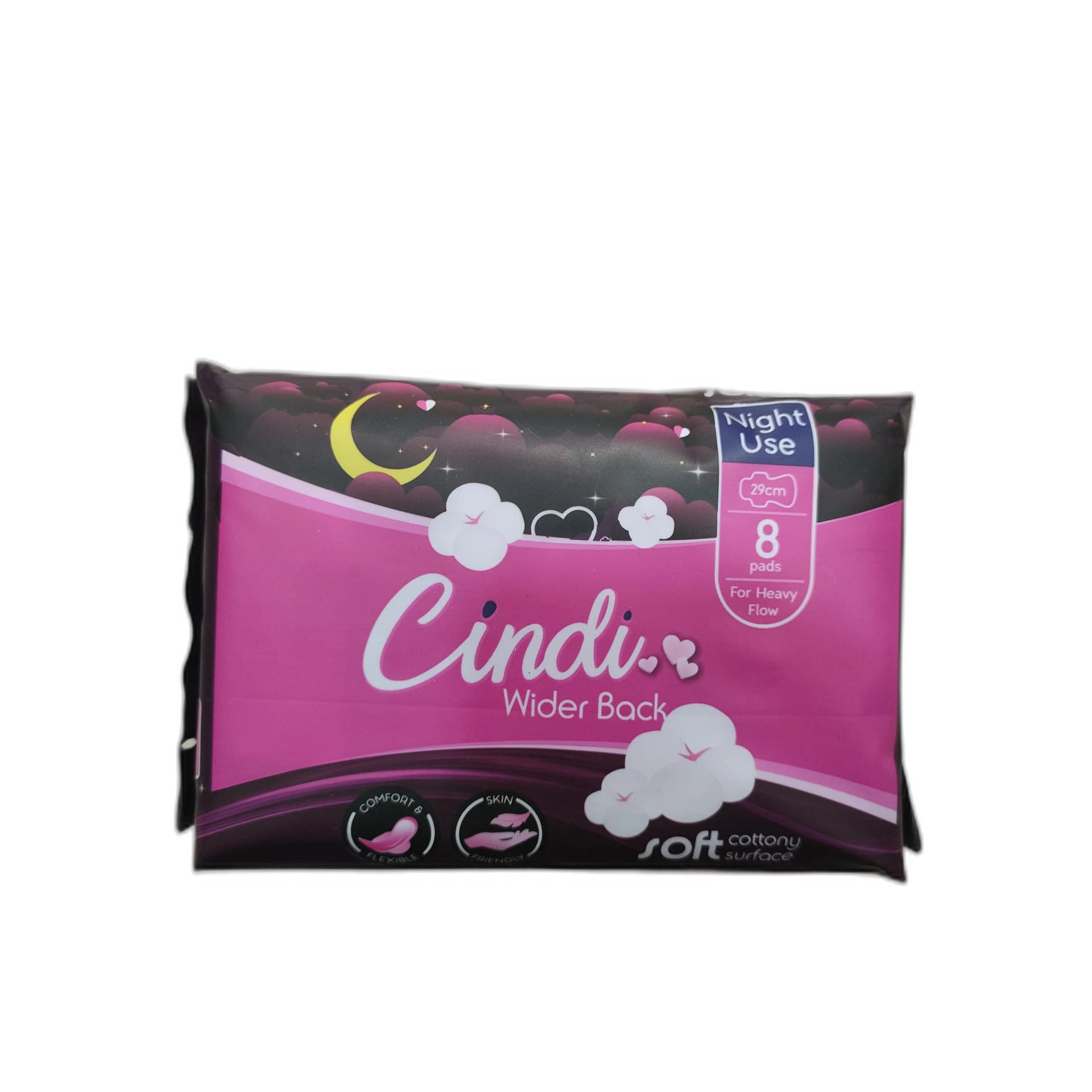 Cindi Wider Back 29cm 8 pads