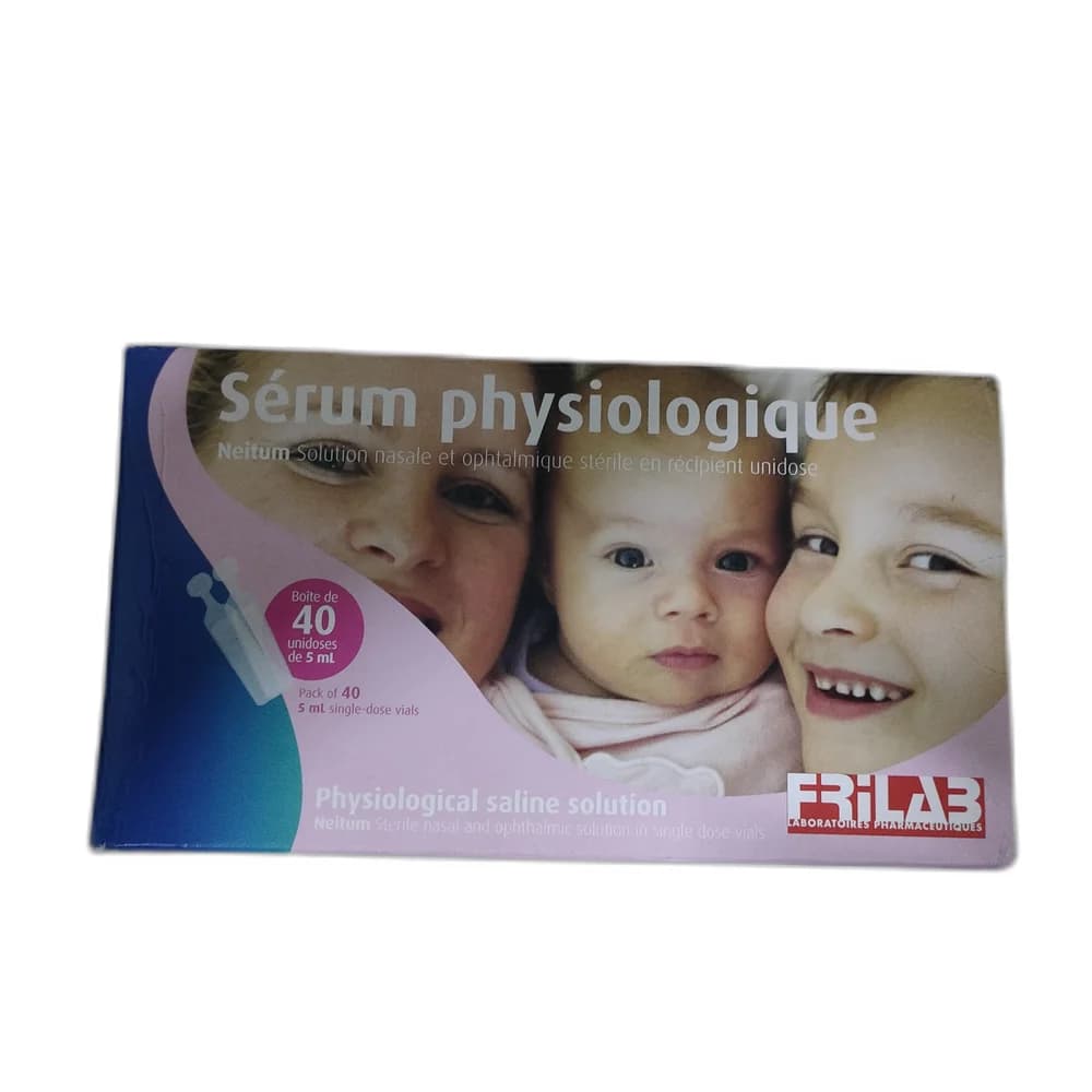 Serum Physiologique 0.9% Sodium Chloride