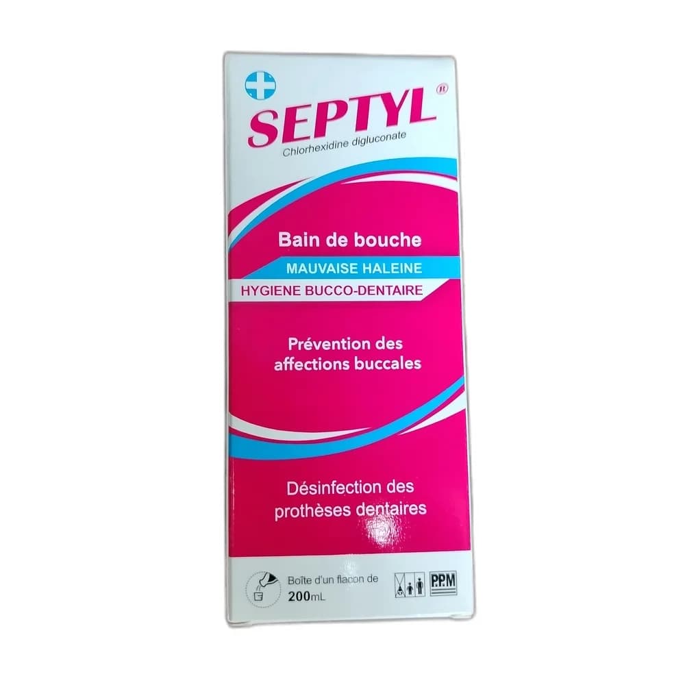 Septyl Chlorhexidine digluconate 0.1 g / 100 ml